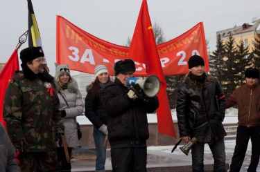 Антиоранжевый альтермитинг в Красноярске