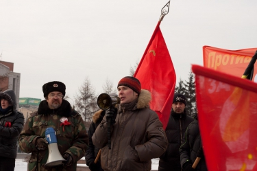 Антиоранжевый альтермитинг в Красноярске