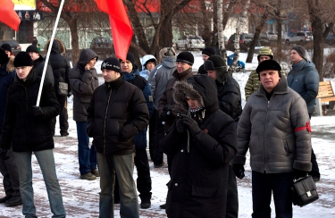 Антиоранжевый альтермитинг в Красноярске