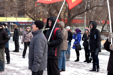 Антиоранжевый альтермитинг в Красноярске