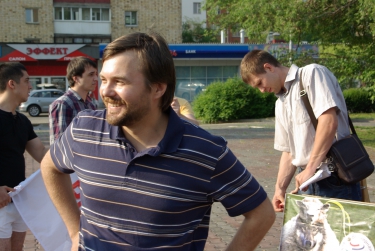 Совместный пикет против ЮЮ и ВТО