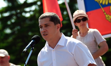 Совместный патриотический митинг в поддержку Юго-Востока