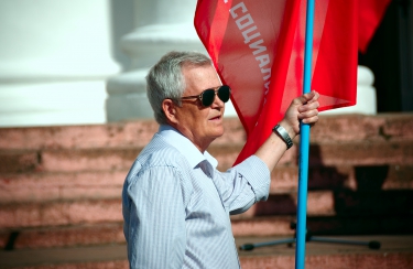 Совместный патриотический митинг в поддержку Новороссии