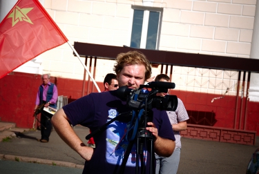 Совместный патриотический митинг в поддержку Новороссии