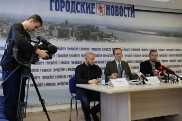 Пресс-конференция по итогам сбора подписей против закона «о криминализации семьи» («Городские новости»)