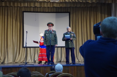 Казачий круг в Доме офицеров