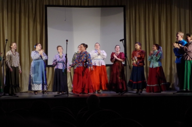 Казачий круг в Доме офицеров