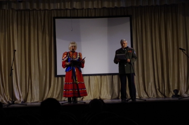 Казачий круг в Доме офицеров