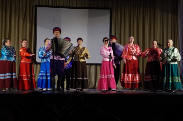 Казачий круг в Доме офицеров