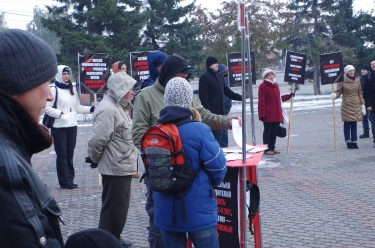 Митинг против закона «о криминализации семьи» 