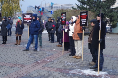 Митинг против закона «о криминализации семьи» 