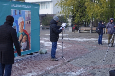 Митинг против закона «о криминализации семьи» 
