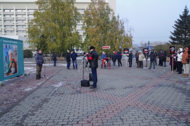 Митинг против закона «о криминализации семьи» 