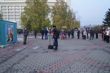 Митинг против закона «о криминализации семьи» 