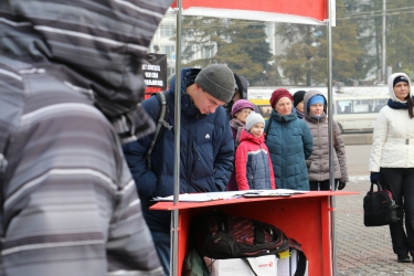 Митинг против закона «о криминализации семьи»