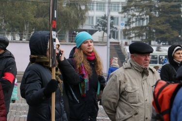 Митинг против закона «о криминализации семьи»