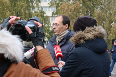 Митинг против закона «о криминализации семьи»