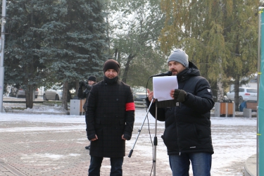 Митинг против закона «о криминализации семьи»