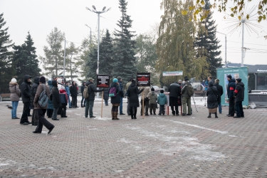 Митинг против закона «о криминализации семьи» 