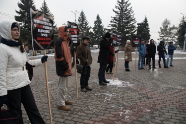 Митинг против закона «о криминализации семьи» 