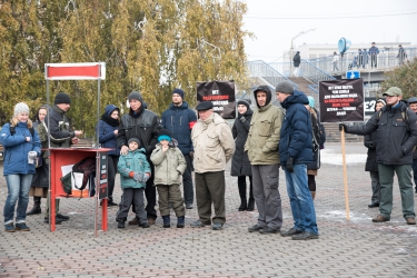 Митинг против закона «о криминализации семьи» 