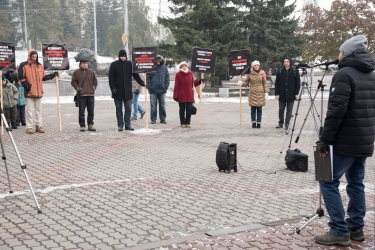 Митинг против закона «о криминализации семьи» 