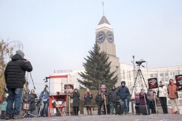 Митинг против закона «о криминализации семьи» 