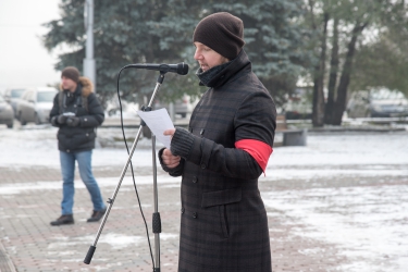 Митинг против закона «о криминализации семьи» 