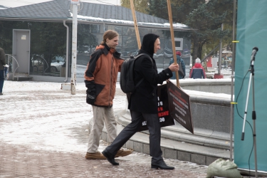Митинг против закона «о криминализации семьи» 