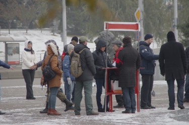Митинг против закона «о криминализации семьи»