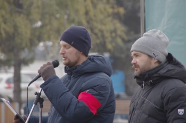 Митинг против закона «о криминализации семьи»