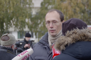 Митинг против закона «о криминализации семьи»