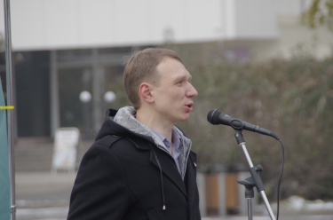 Митинг против закона «о криминализации семьи»