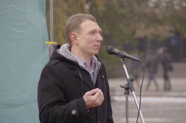 Митинг против закона «о криминализации семьи»