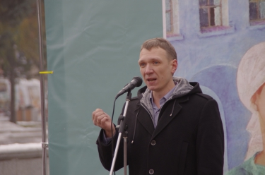 Митинг против закона «о криминализации семьи»