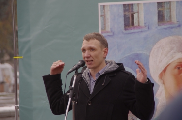 Митинг против закона «о криминализации семьи»