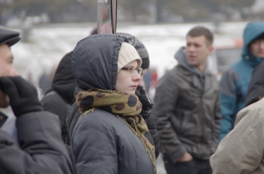 Митинг против закона «о криминализации семьи»