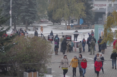 Митинг против закона «о криминализации семьи»