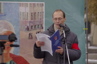 Митинг против закона «о криминализации семьи»