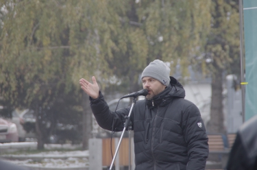 Митинг против закона «о криминализации семьи»