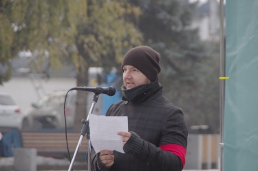 Митинг против закона «о криминализации семьи»