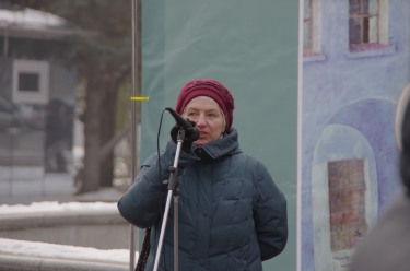 Митинг против закона «о криминализации семьи»