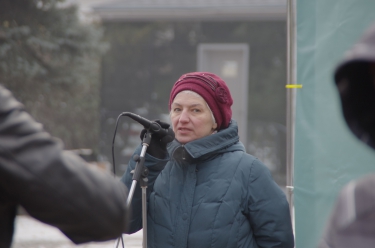 Митинг против закона «о криминализации семьи»